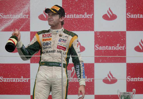 Ontketende Giedo van der Garde komt boven drijven, Bianchi kroonprins + UITSLAG